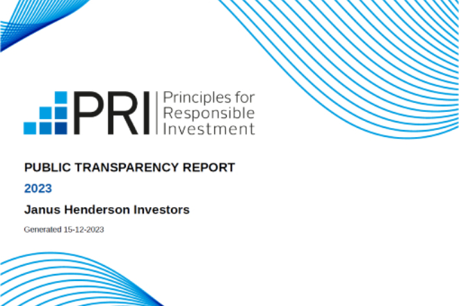 Transparency report 2023 front cover